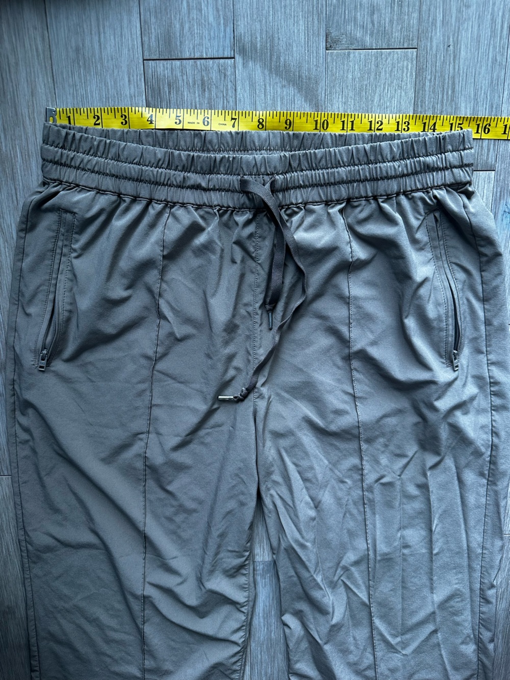 TNA Wide-Leg Drawstring Joggers - Light Brown Tan XL - Picture 7 of 8